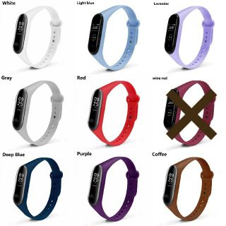 Xiaomi Mi Smart Band 3 & 4 用バンド１つ+保護フィルム(腕時計(デジタル))