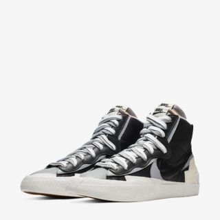 ナイキ(NIKE)のNIKE BLAZER MID / SACAI  US6(スニーカー)