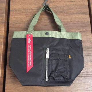 アルファインダストリーズ(ALPHA INDUSTRIES)の☺︎新品 ALPHA INDUSTRIES INC.ミニトート☺︎(トートバッグ)