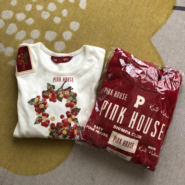 PINK HOUSE(ピンクハウス)のピンクハウス☆PINK HOUSEトレーナー　長袖Ｔシャツ　110 キッズ/ベビー/マタニティのキッズ服女の子用(90cm~)(Tシャツ/カットソー)の商品写真