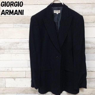 ジョルジオアルマーニ(Giorgio Armani)の【人気】ジョルジオ アルマーニ イタリア製 ストライプジャケット レディース(テーラードジャケット)