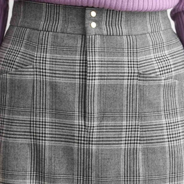 ViS(ヴィス)のvis チェックスカート レディースのスカート(ひざ丈スカート)の商品写真