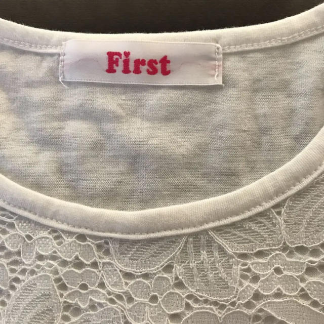 INGNI First(イングファースト)の107☆140サイズ   花柄レースカットソー キッズ/ベビー/マタニティのキッズ服女の子用(90cm~)(Tシャツ/カットソー)の商品写真