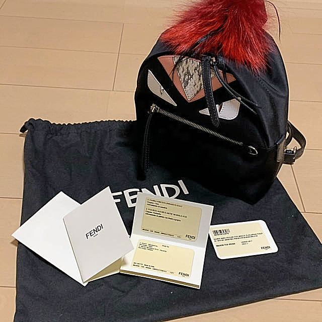 FENDI　フェンディ　バックパック　リュック　正規品　モンスター