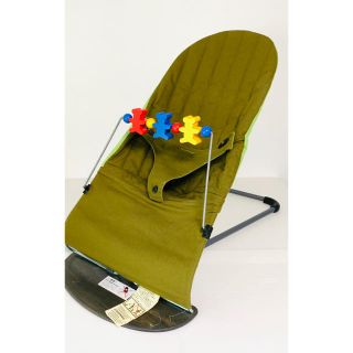 ベビービョルン(BABYBJORN)の【専用袋、おもちゃ付】ベビービョルン バウンサー　カーキandライトグリーン(その他)