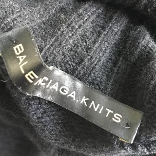 バレンシアガ(Balenciaga)のバレンシアガ ニットワンピース(ひざ丈ワンピース)