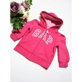 ベビーギャップ(babyGAP)のbeby GAP♬ 女の子❤︎ ８０❤︎ パーカー 起毛(トレーナー)