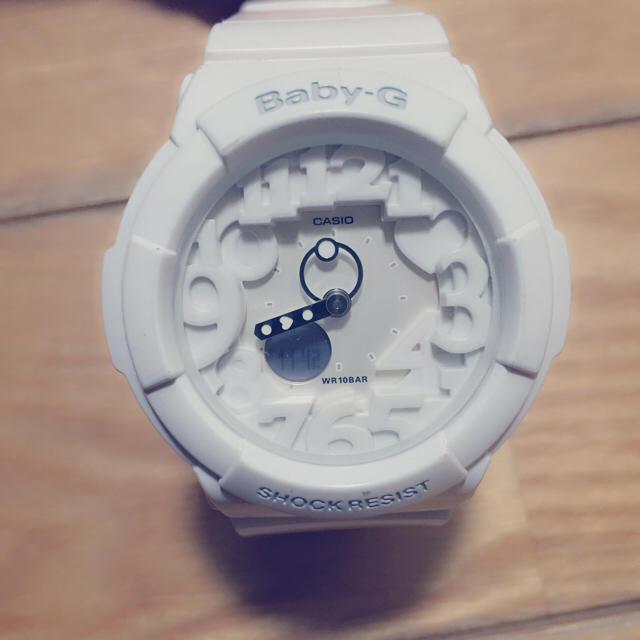 Baby-G - Baby-G 白の通販 by ぽん|ベビージーならラクマ