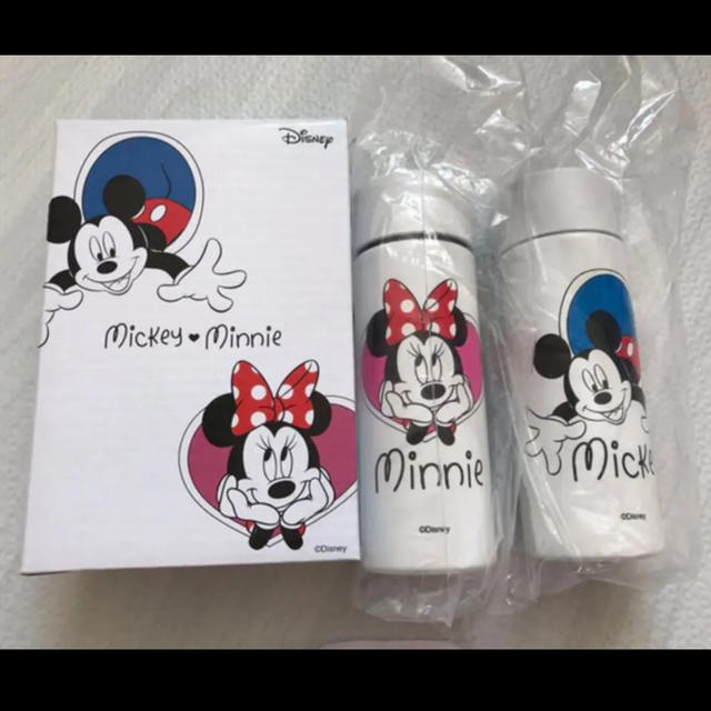 ミッキーマウス(ミッキーマウス)のミッキー　ミニー　ステンレスボトル キッズ/ベビー/マタニティの授乳/お食事用品(水筒)の商品写真