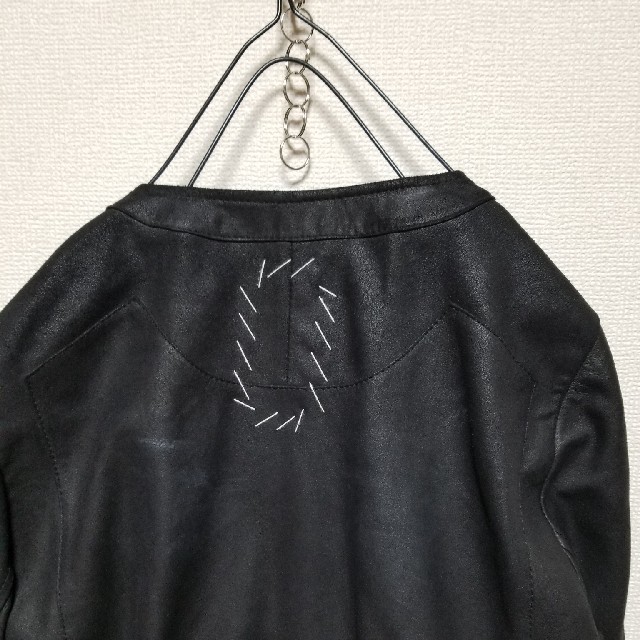 OKIRAKU(オキラク)のOKIRAKUオキラク　レザーライダース レディースのジャケット/アウター(ライダースジャケット)の商品写真