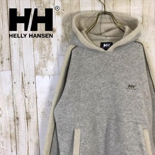 ヘリーハンセン(HELLY HANSEN)のHELLY HANSEN ヘリーハンセン ボア フリース パーカー 刺繍ロゴ(パーカー)