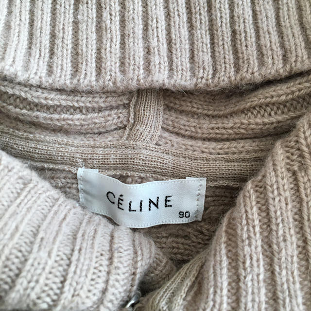 celine(セリーヌ)のceline ベビーポンチョ 90 キッズ/ベビー/マタニティのベビー服(~85cm)(カーディガン/ボレロ)の商品写真