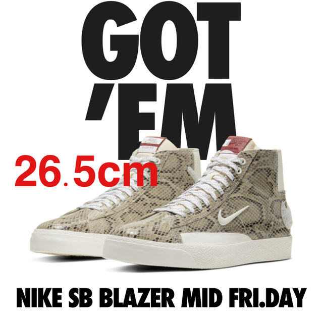 1/17 14時まで価格 NIKE SB BLAZER MID FRI.DAY