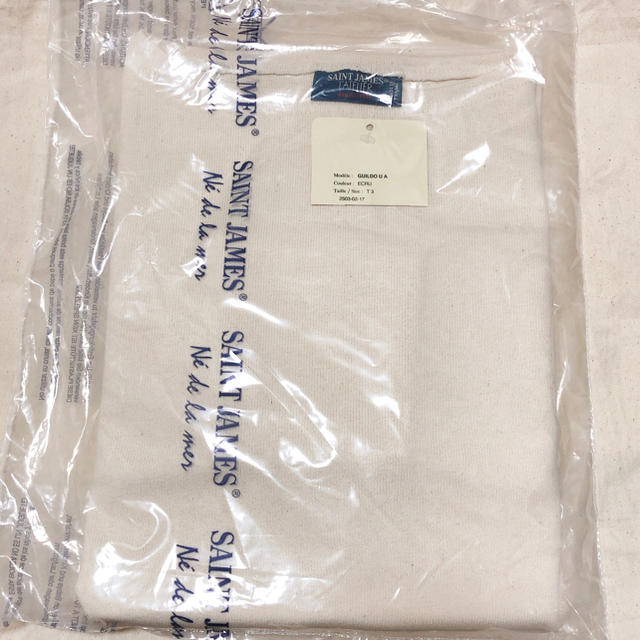 新品タグ付き◇ セントジェームス T3 ウェッソン ギルド ECRU