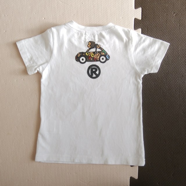 A BATHING APE(アベイシングエイプ)のA BATHING APE アベイシングエイプ APE ティシャツ　90 キッズ/ベビー/マタニティのキッズ服男の子用(90cm~)(Tシャツ/カットソー)の商品写真