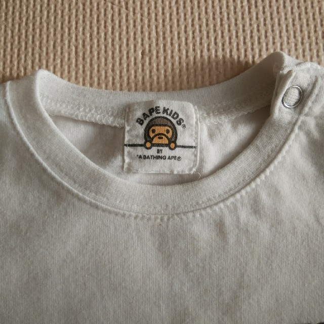 A BATHING APE(アベイシングエイプ)のA BATHING APE アベイシングエイプ APE ティシャツ　90 キッズ/ベビー/マタニティのキッズ服男の子用(90cm~)(Tシャツ/カットソー)の商品写真