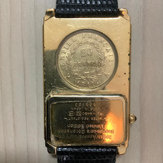 ナポレオン 戴冠式200周年記念 金貨時計 20フラン K21.6 ゴールド