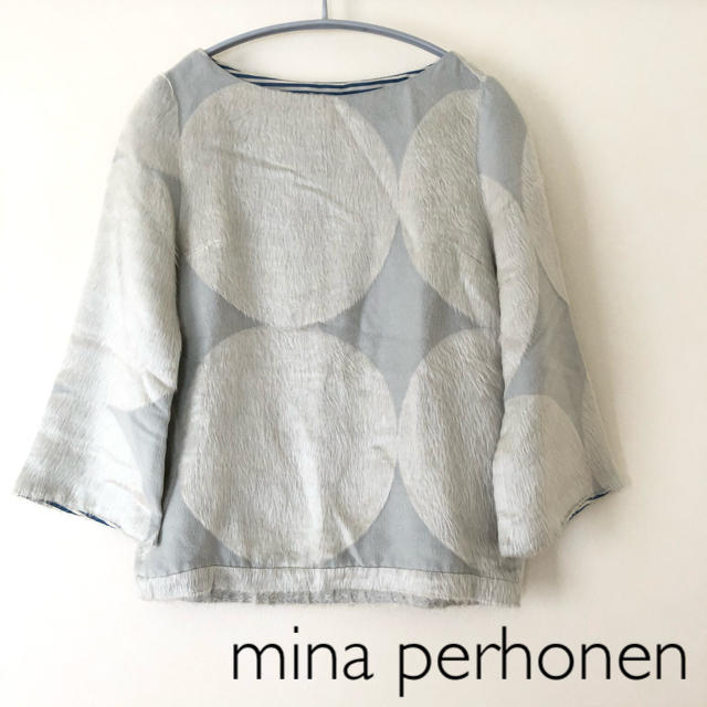 mina perhonen cat circle 7分袖 カットソー