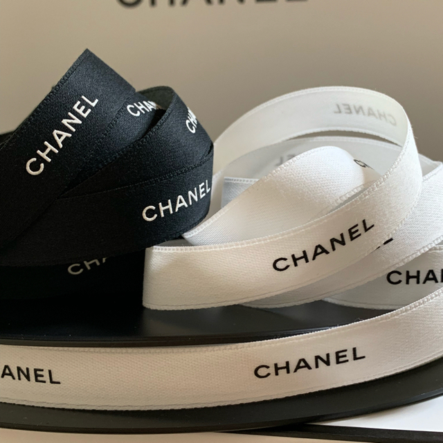 CHANEL - 1.5cm幅 CHANEL ラッピング リボン ネイビー 1mの通販 by イカ's shop 2/7〜2/18まで発送お休み致します。｜シャネルならラクマ