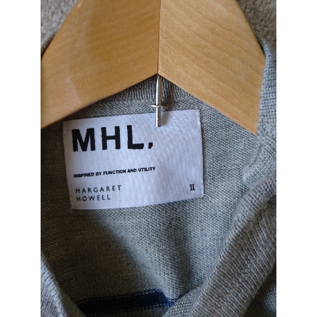 MARGARET HOWELL(マーガレットハウエル)のMHL マーガレット・ハウエル ボーダー ニット セーター レディースのトップス(ニット/セーター)の商品写真
