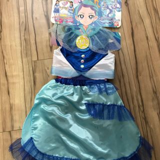 バンダイ(BANDAI)のなりきり衣装　プリンセスプリキュア マーメイド四点セット(衣装)