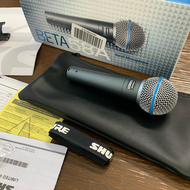 SHURE ダイナミック マイクロフォン BETA58A SHURE ダイナミック マイクロフォン BETA58A