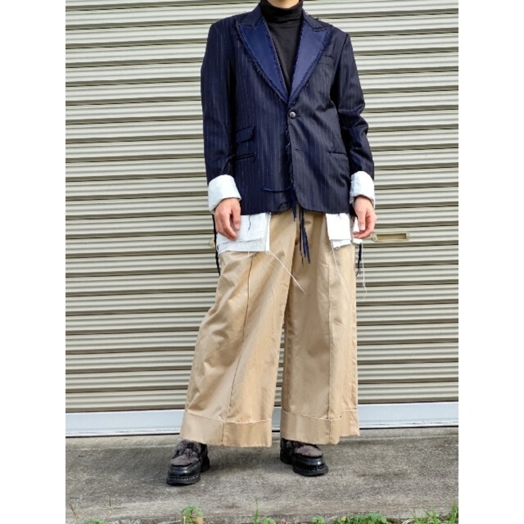 JOHN LAWRENCE SULLIVAN - midorikawa single-breasted jacket JOHN LAWRENCE SULLIVAN - midorikawa single-breasted jacket