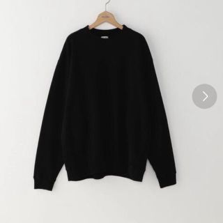 スティーブンアラン(steven alan)のStevenalan  TSURI SWEAT CREW BOLD ブラック(スウェット)