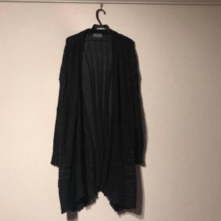 ヨウジヤマモト(Yohji Yamamoto)のyohji yamamoto ロングカーディガン(カーディガン)