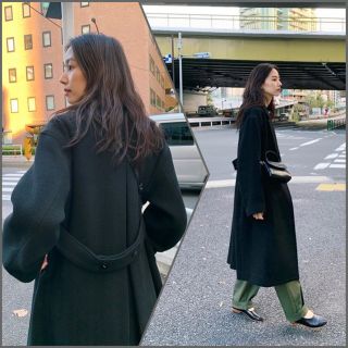 マウジー(moussy)のマウジー  MOUSSY A LINE WOOL LONG コート(ロングコート)