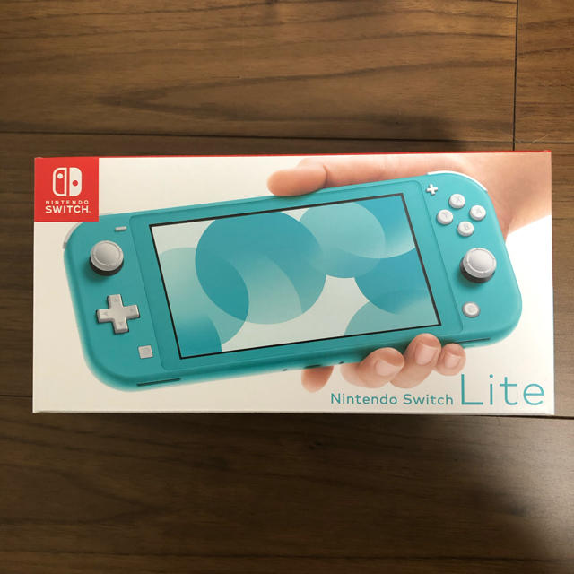 Nintendo Switch lite ターコイズ エンタメ/ホビーのゲームソフト/ゲーム機本体(家庭用ゲーム機本体)の商品写真