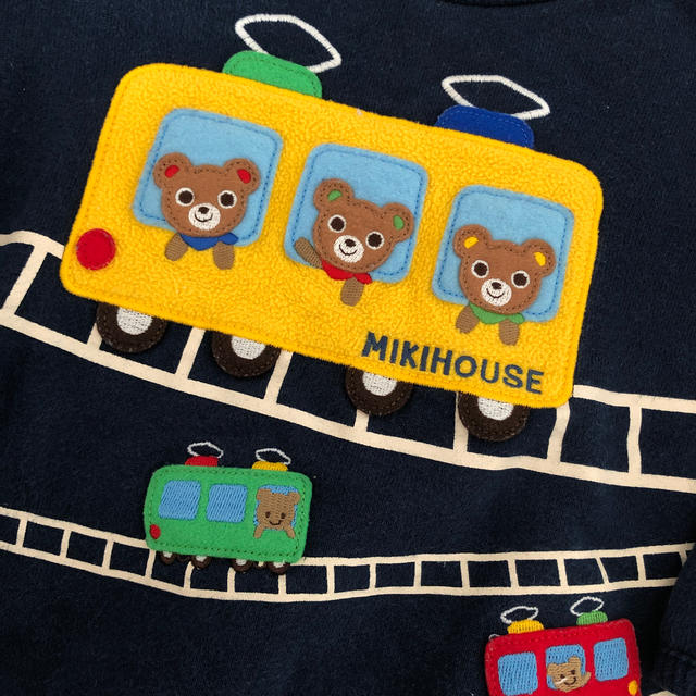 mikihouse(ミキハウス)のmiki HOUSE パーカー キッズ/ベビー/マタニティのベビー服(~85cm)(トレーナー)の商品写真