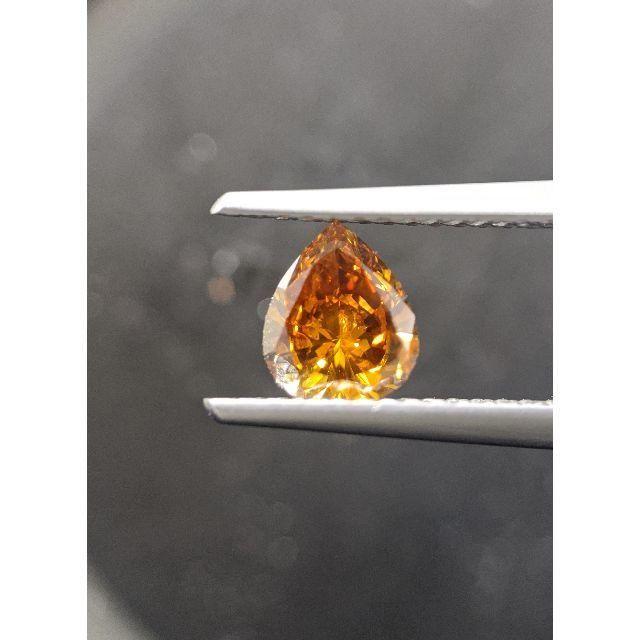 新作モデル ルースダイヤモンド /PEAR/ F.D.B. ORANGE /0.626ct