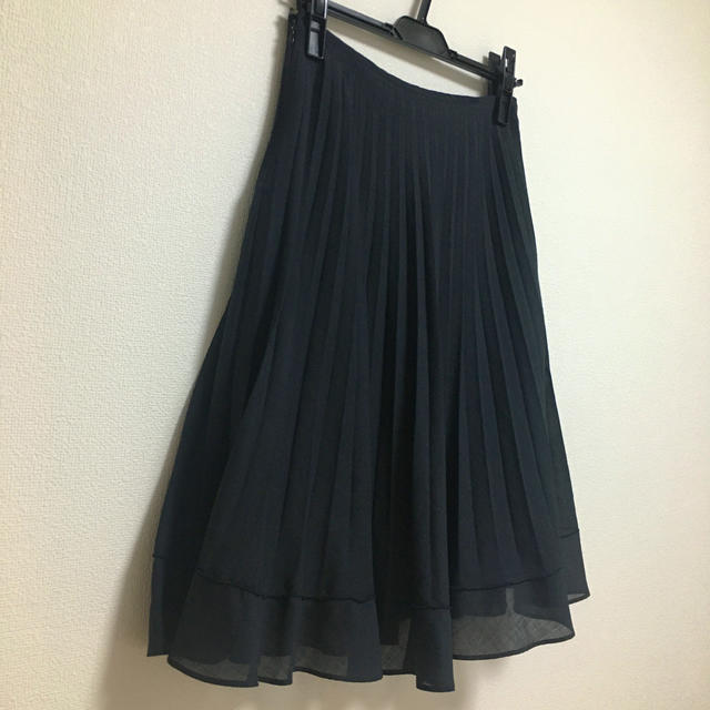 kumikyoku（組曲）(クミキョク)の組曲🎵プリーツスカート💕黒 レディースのスカート(ひざ丈スカート)の商品写真