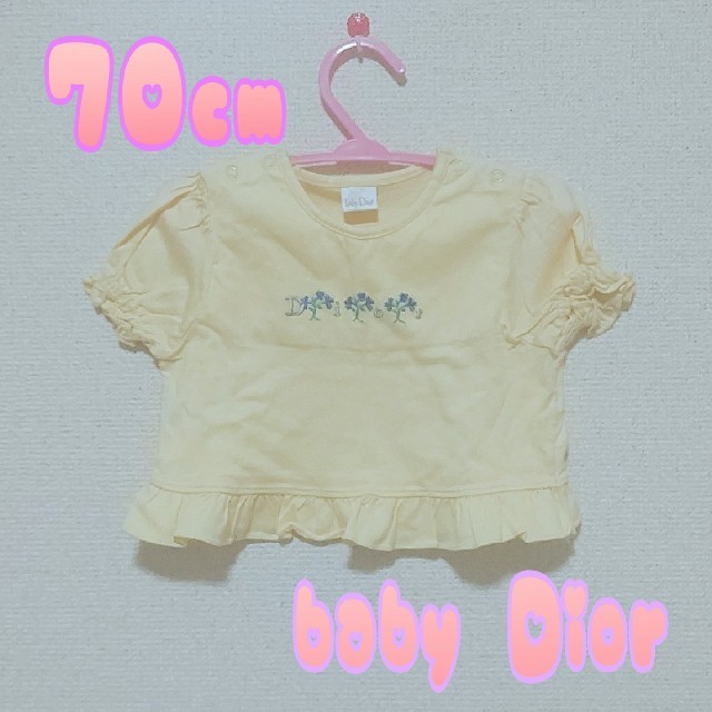 baby Dior(ベビーディオール)の70cm\★/Tシャツ キッズ/ベビー/マタニティのベビー服(~85cm)(Ｔシャツ)の商品写真