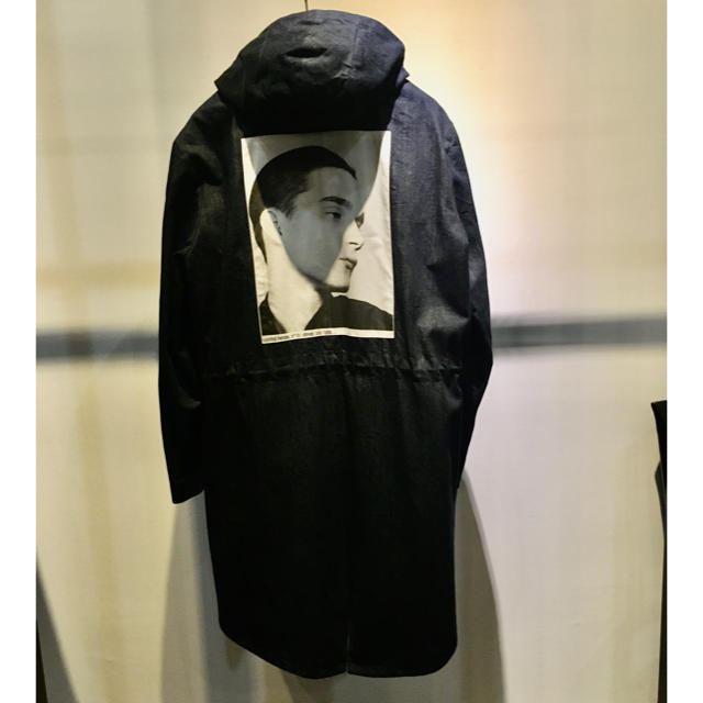 RAF SIMONS ラフシモンズ 美品 モッズコート デニム 46