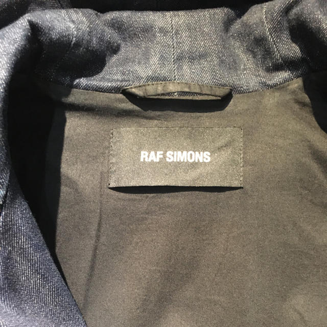 RAF SIMONS(ラフシモンズ)のRAF SIMONS ラフシモンズ 美品 モッズコート デニム 46 メンズのジャケット/アウター(モッズコート)の商品写真