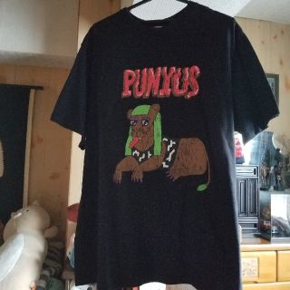 プニュズ(PUNYUS)のプニュズ　Tシャツ　ライオン、黒(Tシャツ(半袖/袖なし))