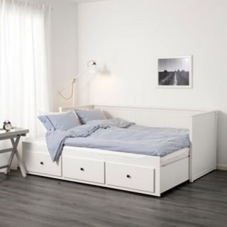 イケア(IKEA)のイケア ヘムネス ベッド (シングルベッド)