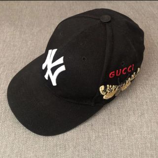Gucci - GUCCI ニューヨークヤンキース コラボキャップの通販 by