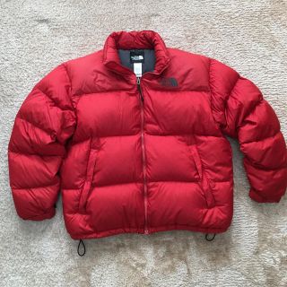 ザノースフェイス(THE NORTH FACE)のノースフェイス　ヌプシ　ダウン　赤(ダウンジャケット)