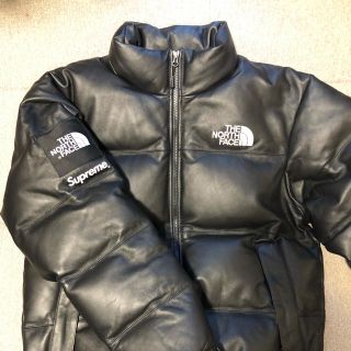 シュプリーム(Supreme)の専用　supreme ×The north face leather nupts(ダウンジャケット)