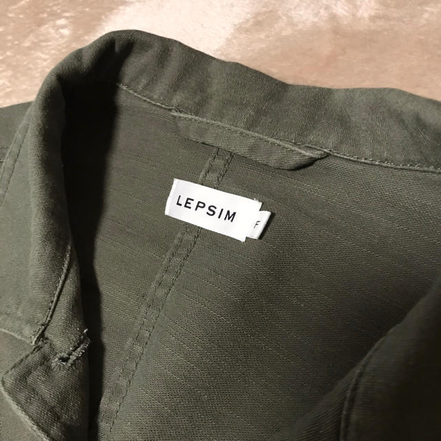 LEPSIM(レプシィム)のレプシィム BIGポケ ミリタリージャケット レディースのジャケット/アウター(ミリタリージャケット)の商品写真