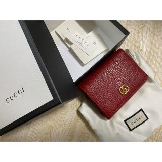 グッチ(Gucci)の最終値下げ⭐︎早い者勝ち⭐︎GUCCI レザー　三つ折り(財布)