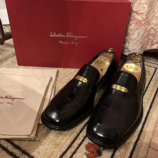 サルヴァトーレフェラガモ(Salvatore Ferragamo)の美品　Salvatore Ferragamo フェラガモ　ローファー　革靴(ドレス/ビジネス)