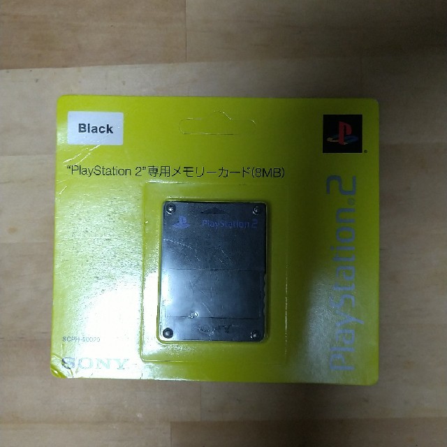 SONY(ソニー)のplaystation2専用メモリーカード(8MB) エンタメ/ホビーのゲームソフト/ゲーム機本体(その他)の商品写真