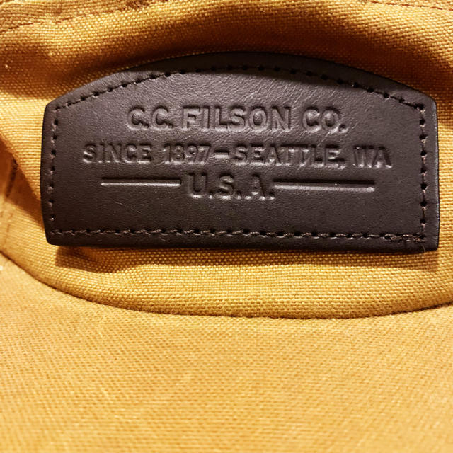 RRL(ダブルアールエル)のFilson オイルド キャップ RRL エンジニアドガーメンツ フィルソン メンズの帽子(キャップ)の商品写真