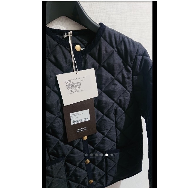 新品 トラディショナルウェザーウェア アークリー ネイビー 34   イエナ レディースのジャケット/アウター(ブルゾン)の商品写真