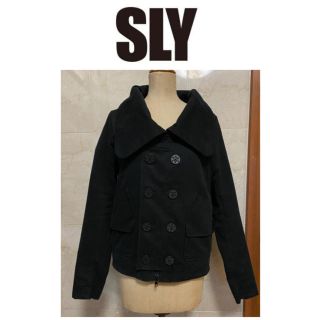 スライ(SLY)の【クリーニング済み】SLY★ビッグカラーピーコート(ピーコート)