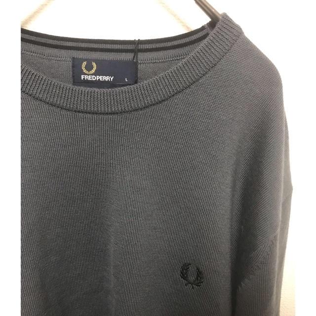 FRED PERRY ニット メリノウール セーター デッドストック きれい目